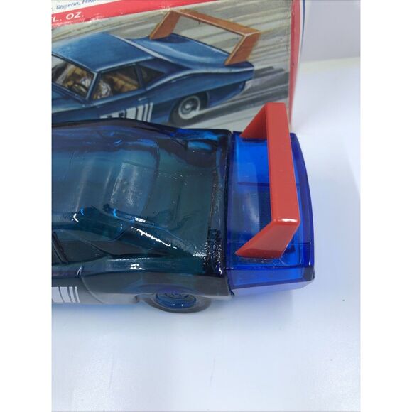 Vintage Avon Men’s Blue Stock Car Racer Decanter Aftershave 5 fl oz. 95% Full - Picture 9 of 14